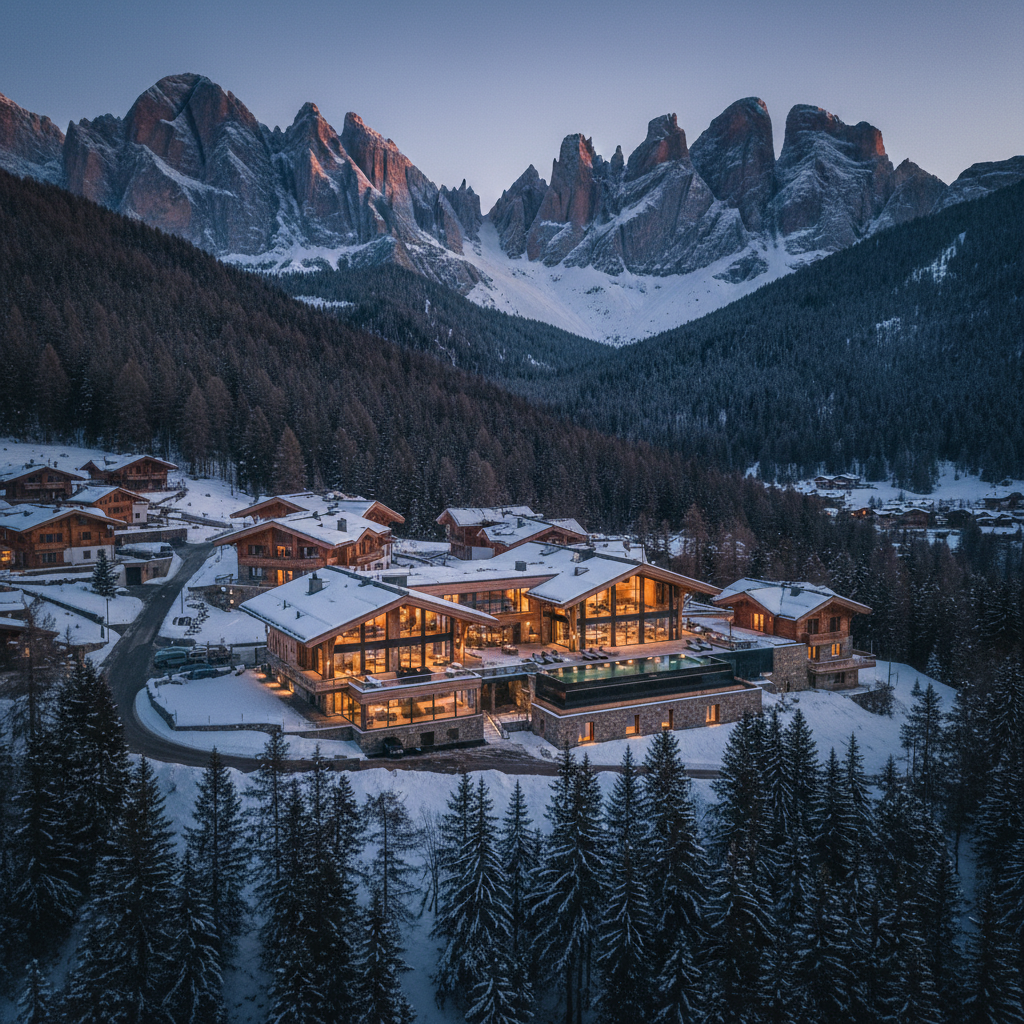 Dolomite Retreat — Aerial Photography in Trento